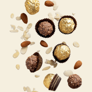 Golden Hazelnut Truffles