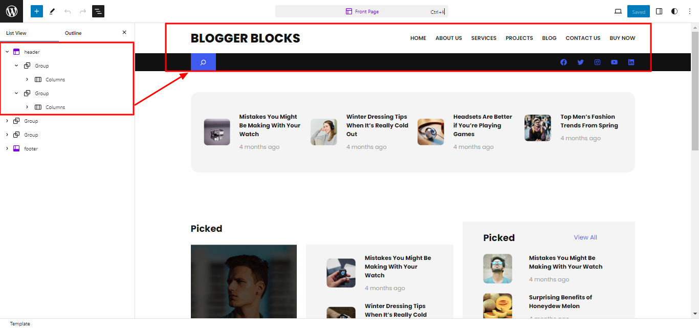 Blogger Blocks Doc